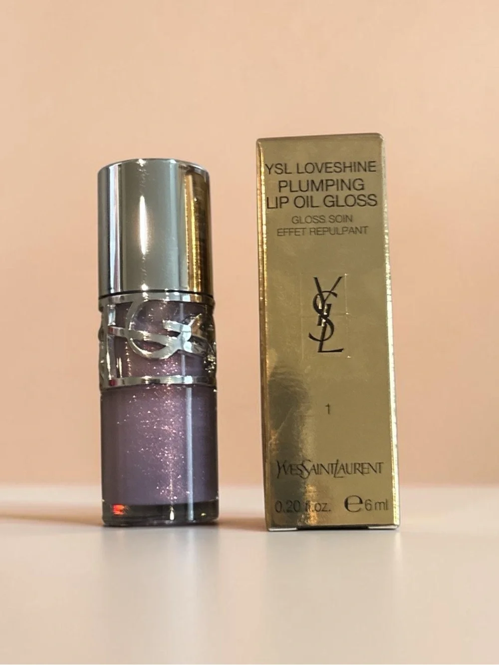 Yves Saint Laurent Loveshine Plumping Lip Oil Gloss -1 Thunder Stealer